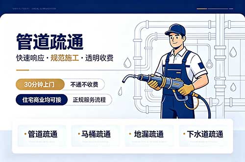秦皇岛管道疏通