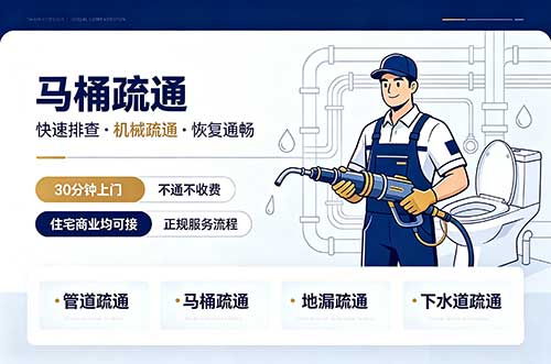 秦皇岛马桶疏通