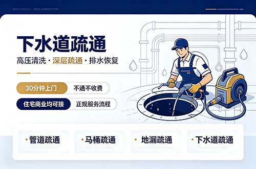 秦皇岛下水道疏通